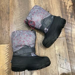 Columbia Winter snow boots girl 12